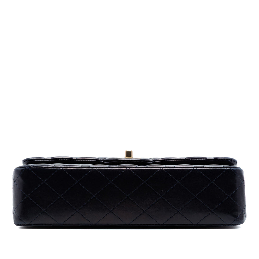 Chanel Medium Classic Cuir d’agneau Double rabat