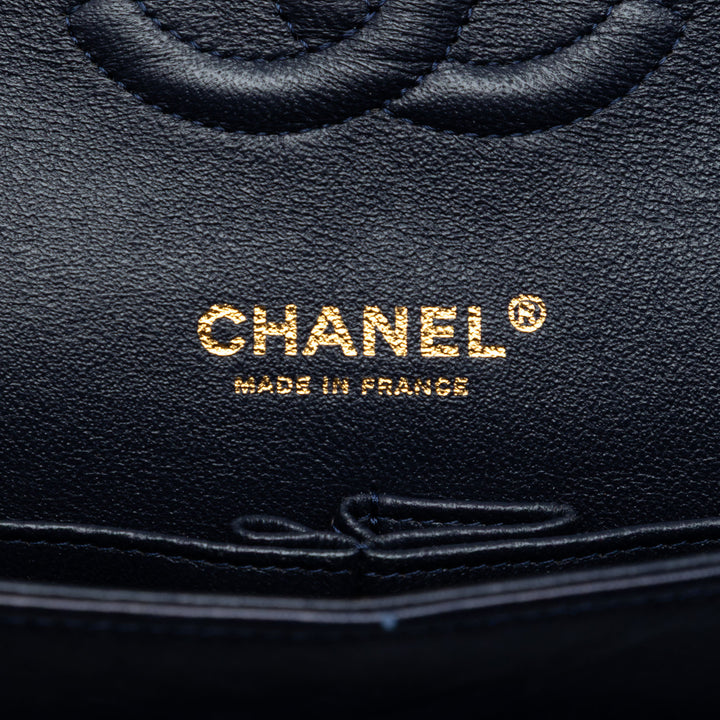 Chanel Medium Classic Cuir d’agneau Double rabat