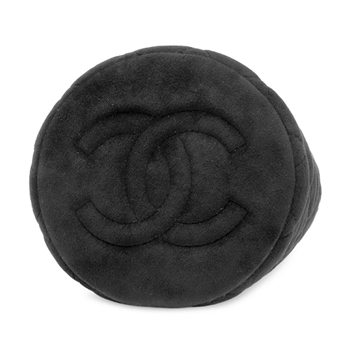 Chanel Matelassé Velours Cristal Perle Crush Bucket Sac