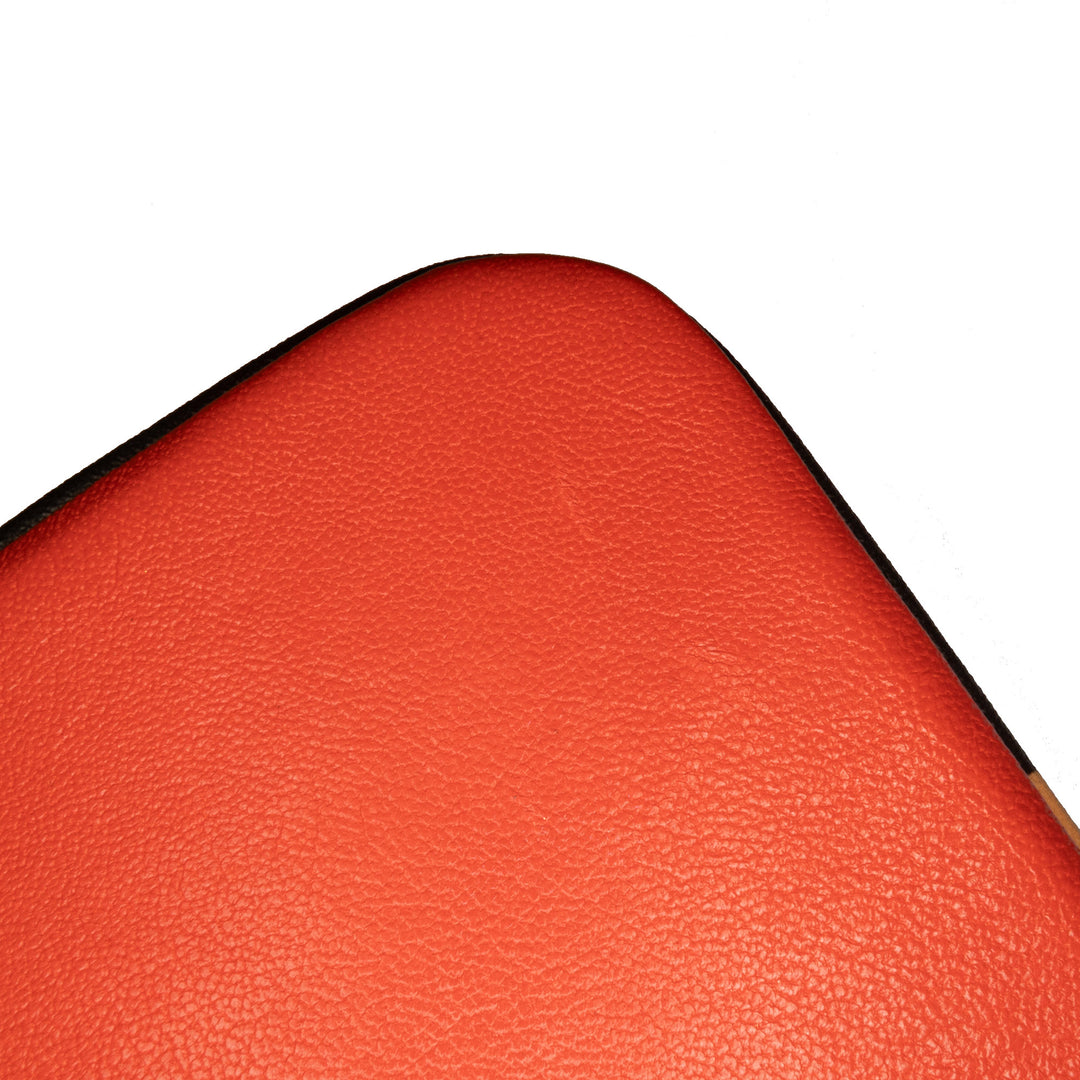 Medium Quilted Lambskin Cuba Color Flap Red - Gaby Paris