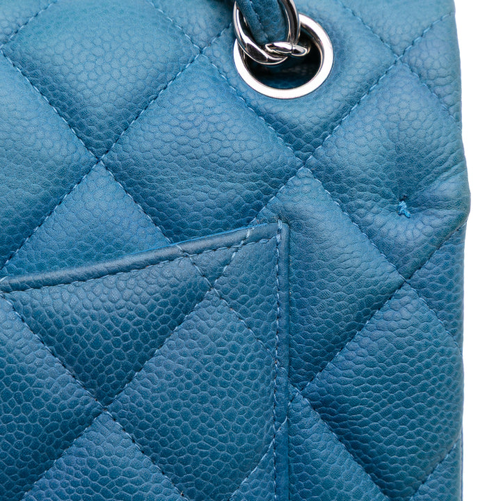 Chanel Classic Double rabat Jumbo Cuir caviar