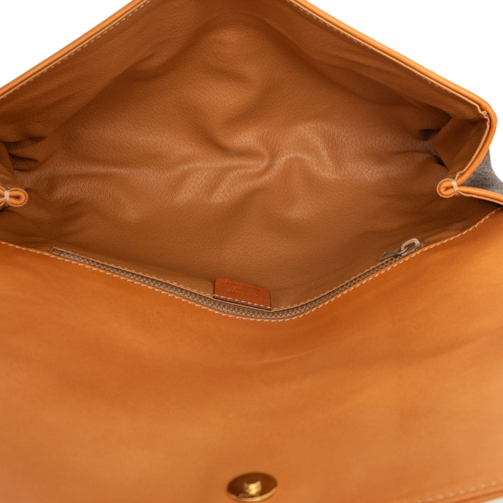Celine Macadam Coated Toile Pochette