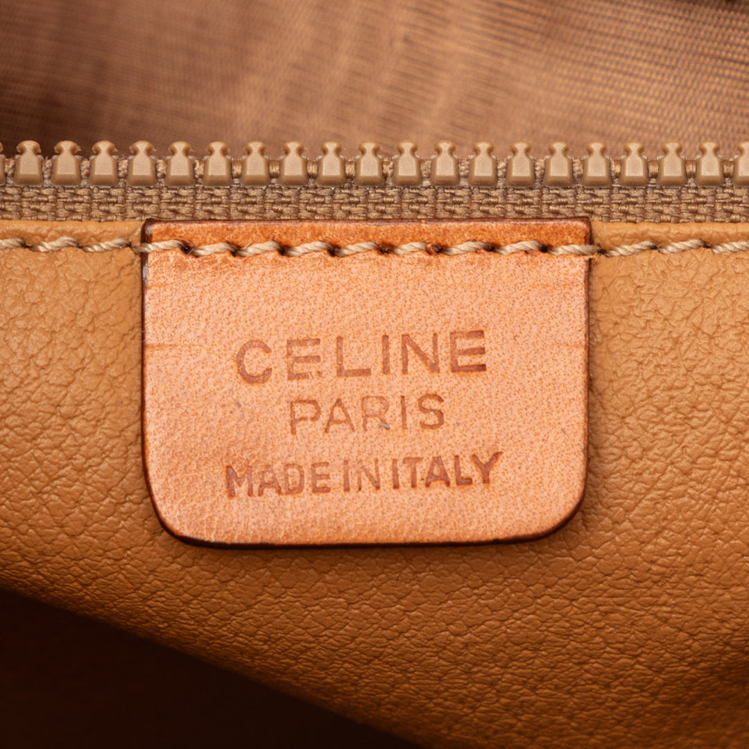 Celine Macadam Coated Toile Pochette