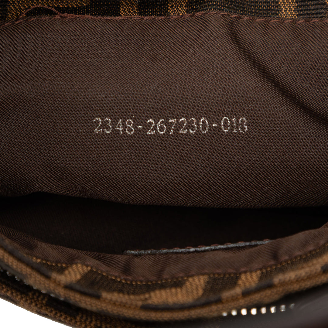 Fendi Zucca Toile Sac bandoulière