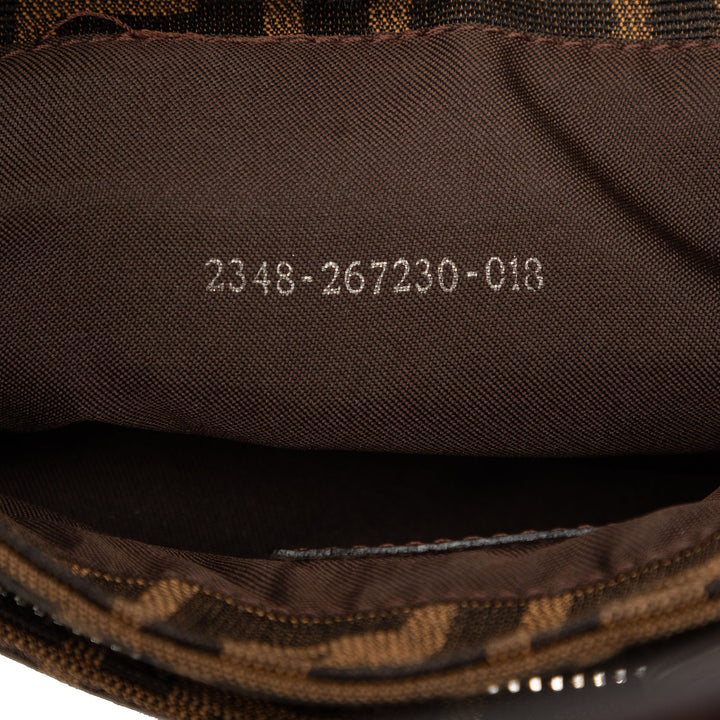 Fendi Zucca Toile Sac bandoulière