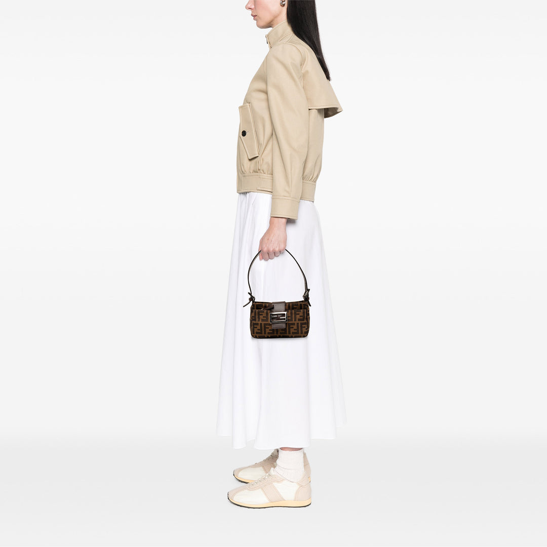Fendi Zucca Toile Sac bandoulière