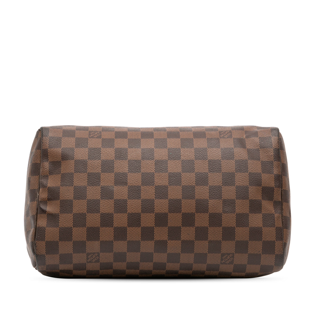 Louis Vuitton Damier Ebene Speedy 30 Marron – GABY PARIS Authentique