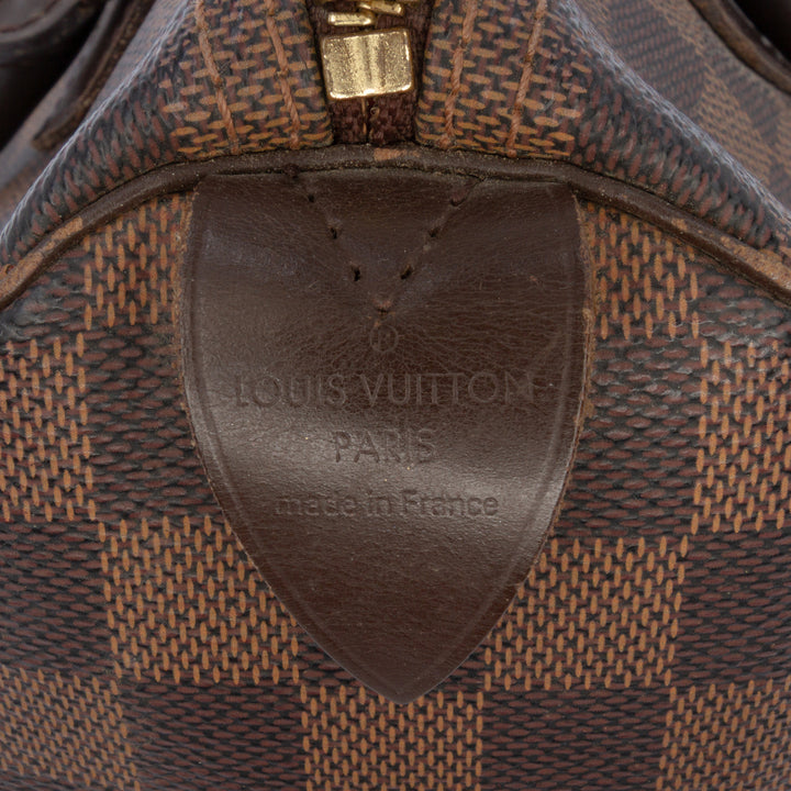 Louis Vuitton Damier Ebene Speedy 30 Marron – GABY PARIS Authentique