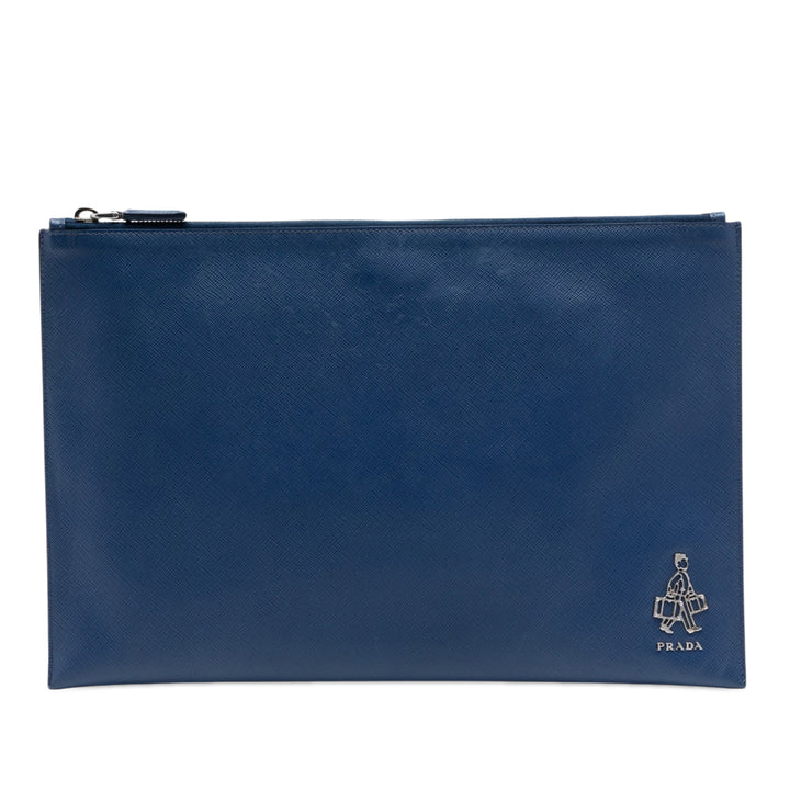 Prada Saffiano Bellboy Voyage Pochette