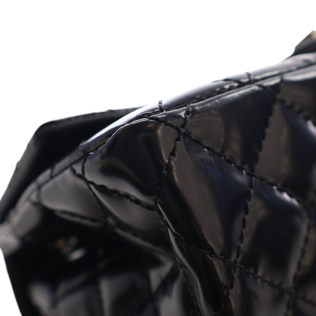 Chanel Matelassé Glazed Cuir de veau Reissue 2.55 Accordion à rabat 225