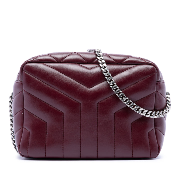Saint Laurent Small Matelasse Cuir de veau LouLou Bowling Sac