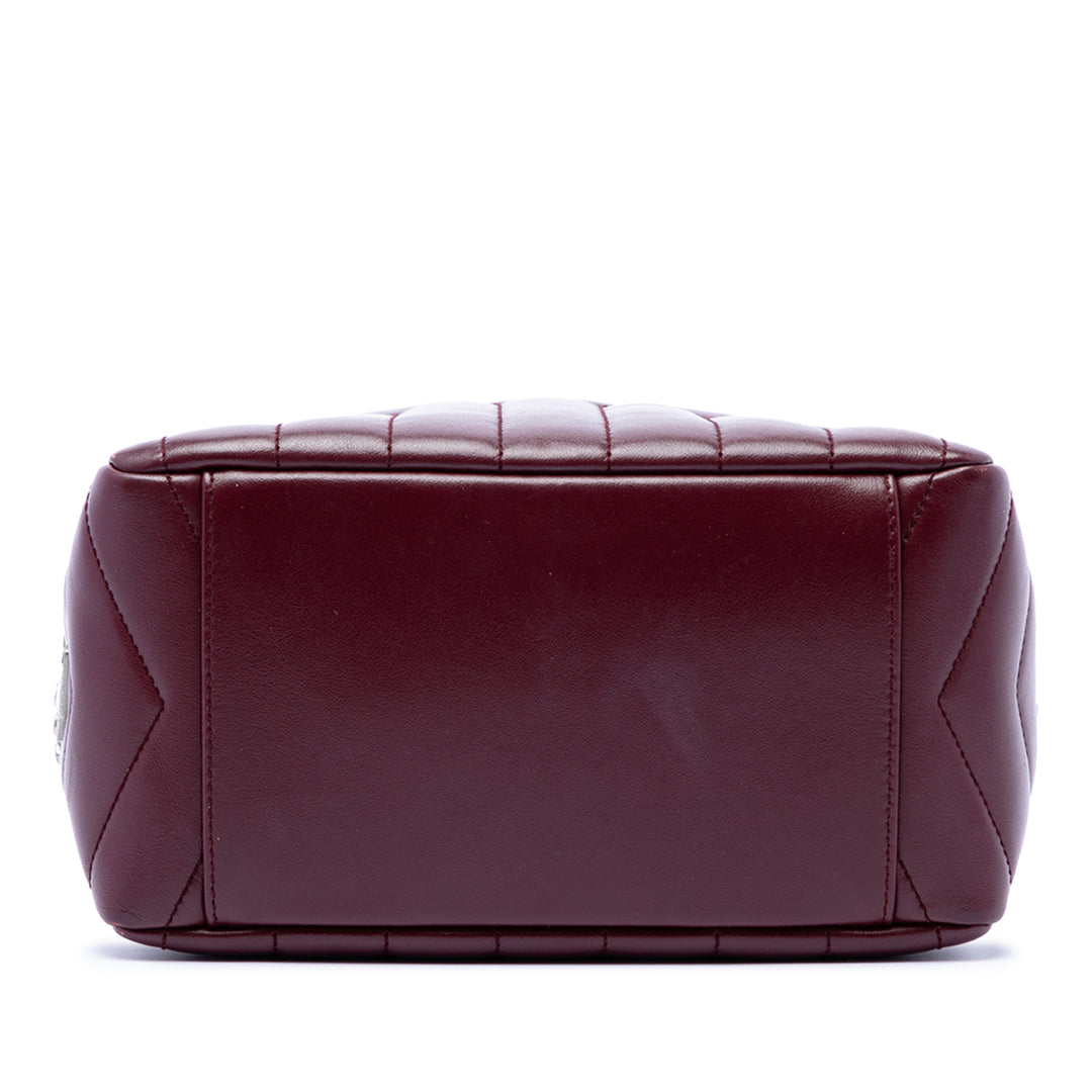 Saint Laurent Small Matelasse Cuir de veau LouLou Bowling Sac