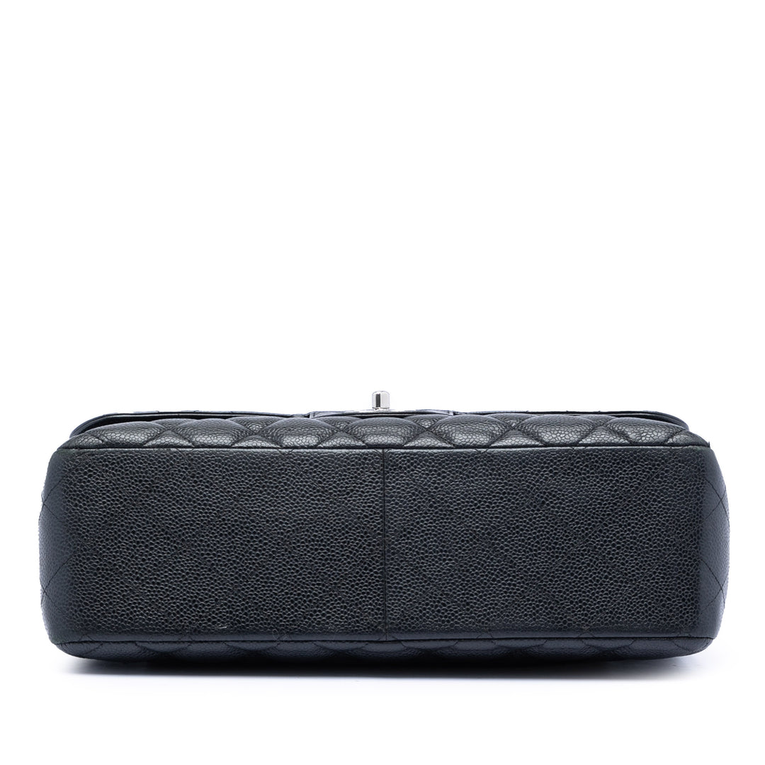 Chanel Jumbo Classic Caviar Double rabat