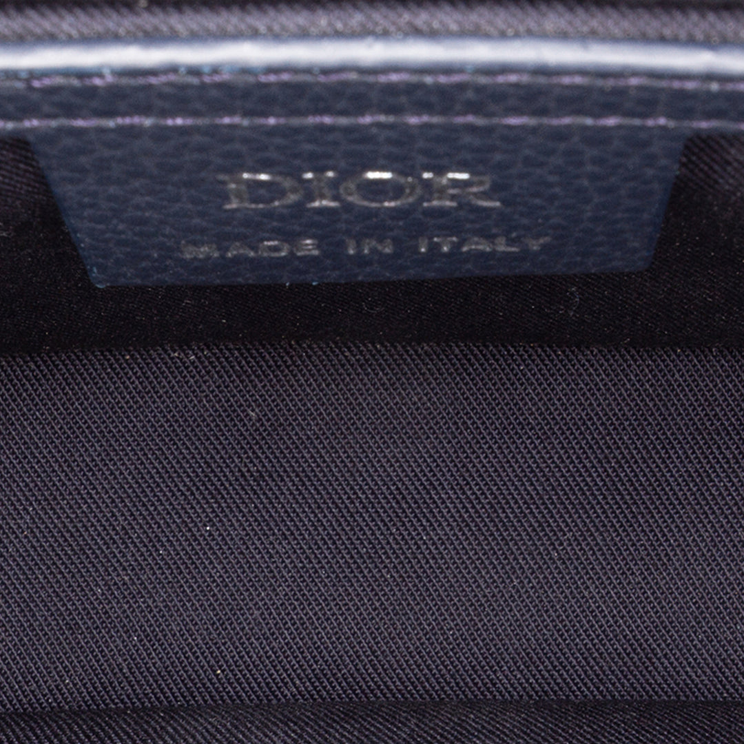 Dior Saddle Buckle Sac Messenger Mini Toile Oblique