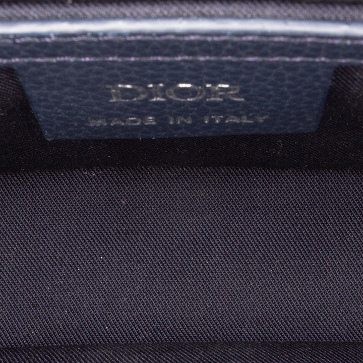 Dior Saddle Buckle Sac Messenger Mini Toile Oblique