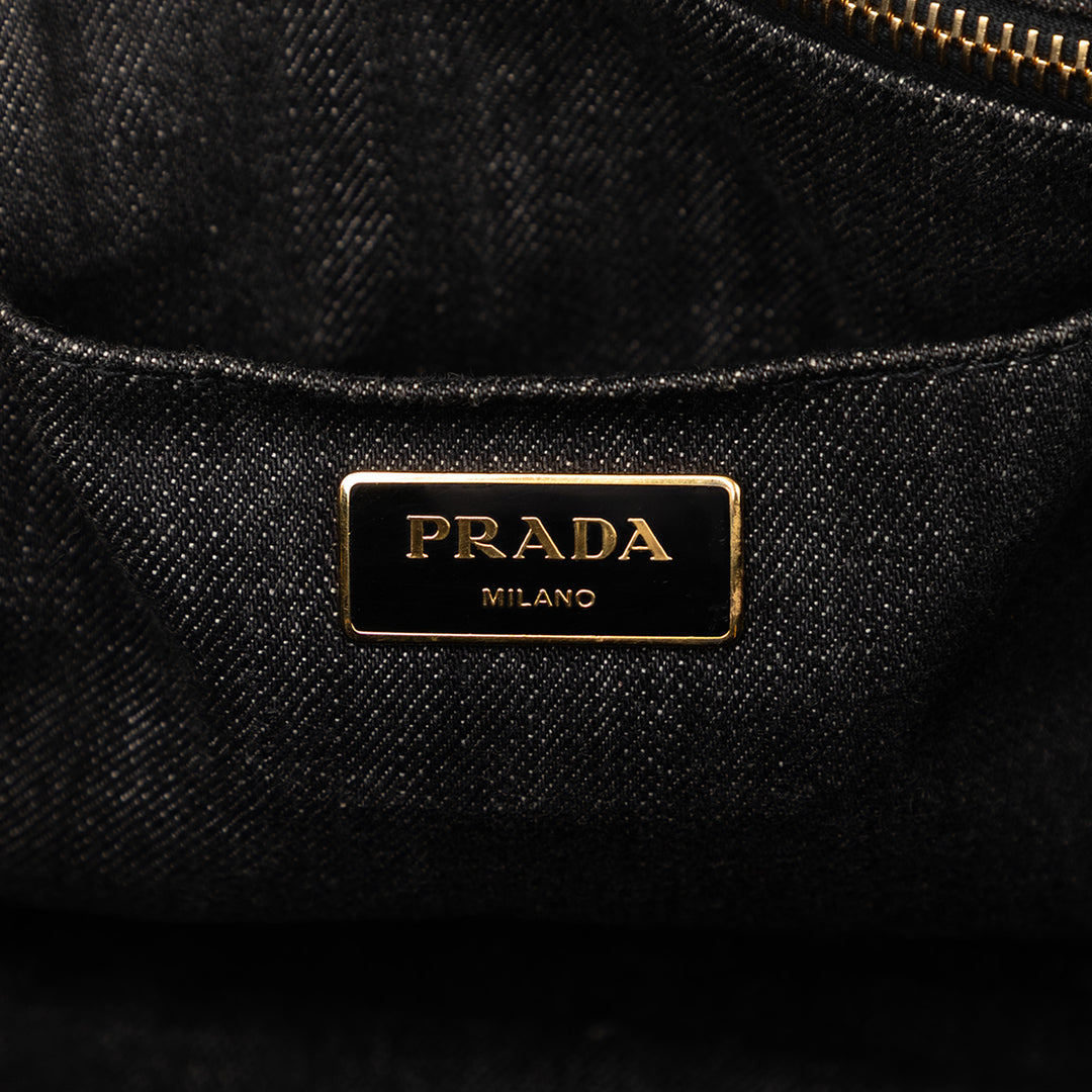 Prada Jean Canapa Logo Sac