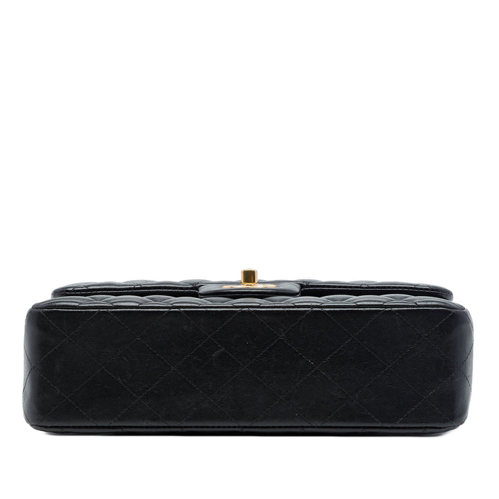 Chanel Classic Double rabat Petit Cuir d'agneau Noir