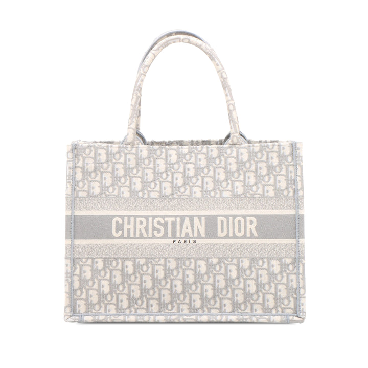 Dior Medium Oblique Toile Book Cabas