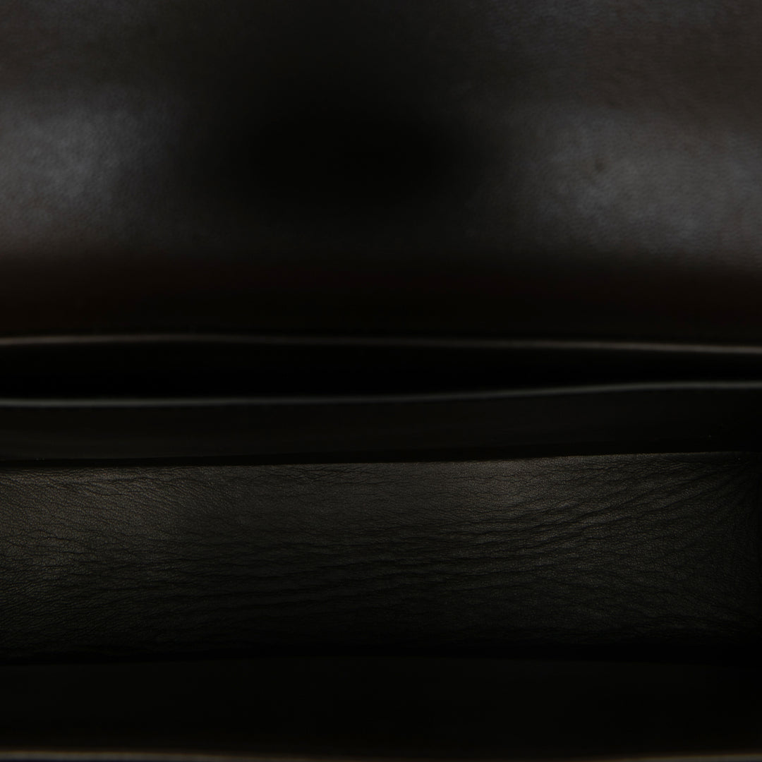 Valentino One Stud Chaîne Sac nappa Marron – vue 4 – GABY PARIS