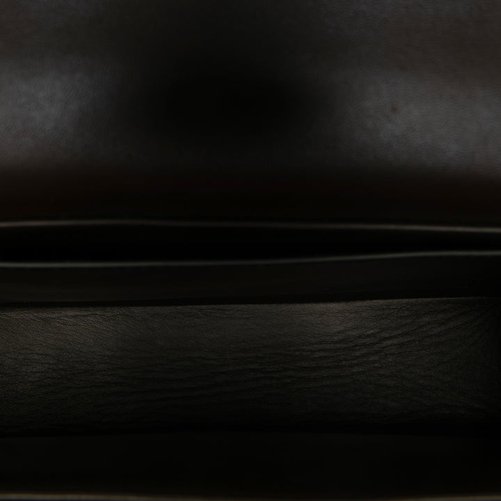 Valentino One Stud Chaîne Sac nappa Marron – vue 4 – GABY PARIS