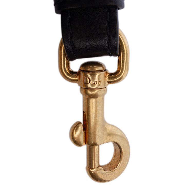 Dior brodé Cotton Adjustable Shoulder Strap with Bague