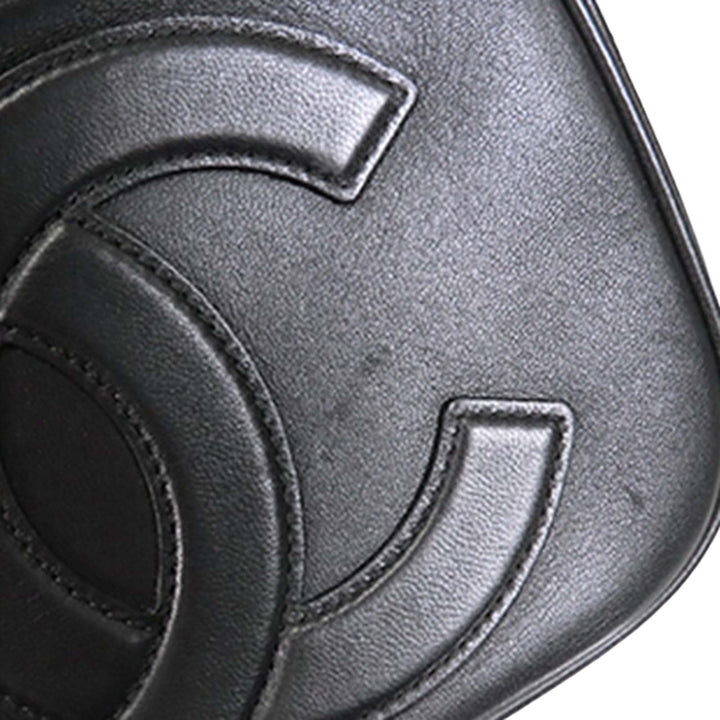 CC Mania Sac caméra Cuir d'agneau Noir