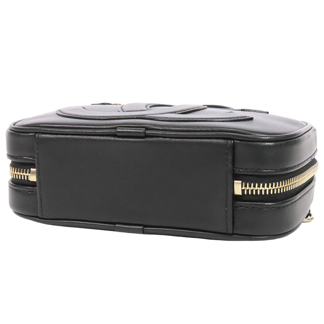 CC Mania Sac caméra Cuir d'agneau Noir