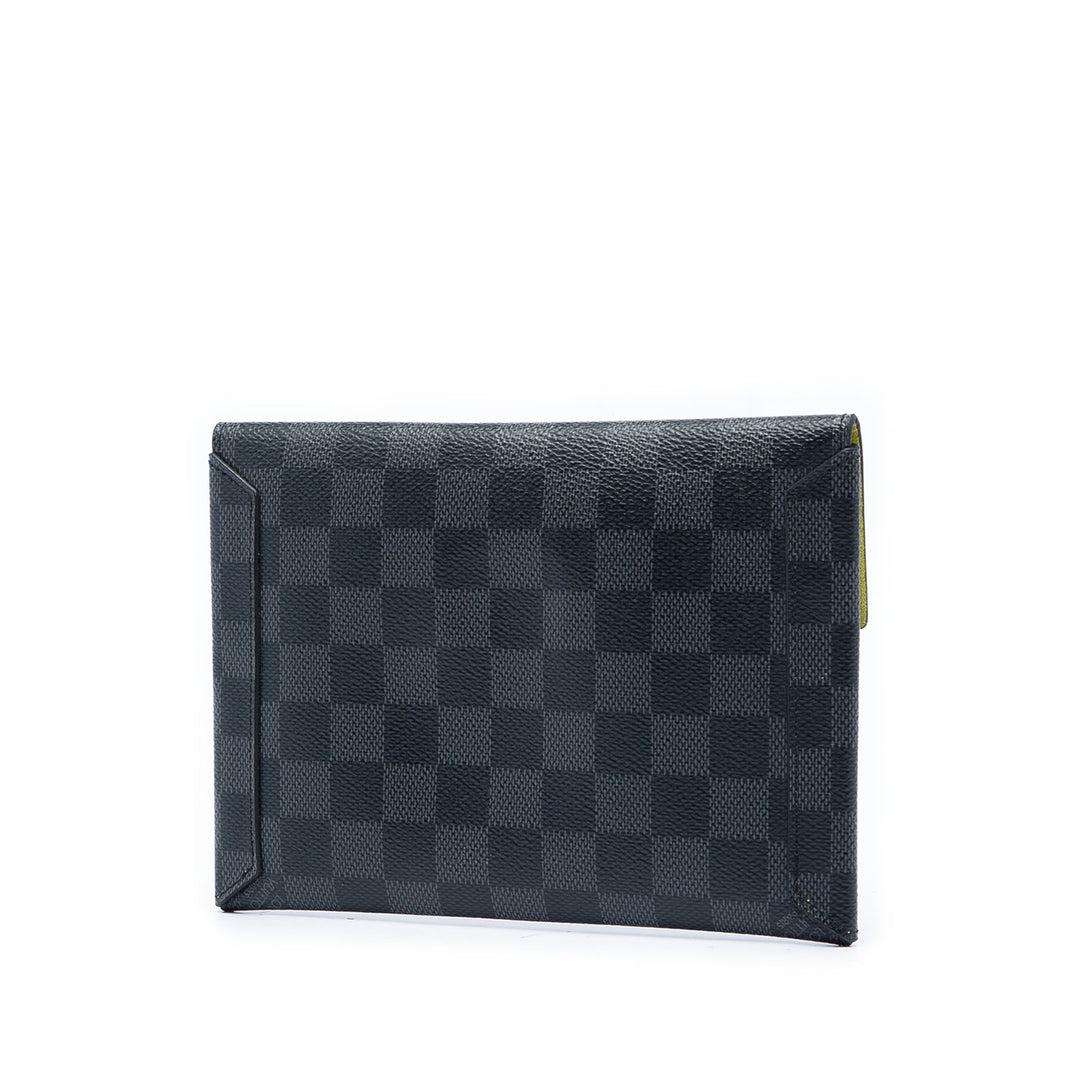 Louis Vuitton Alpha Pochette MM Toile Damier Graphite