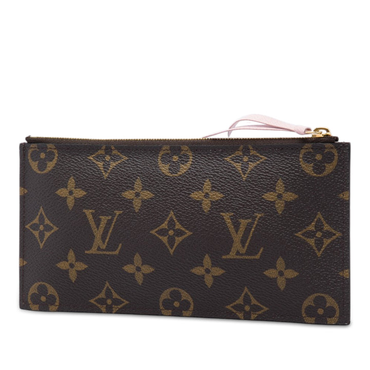 World Tour Pochette Felicie Zippé Insert Monogram Marron