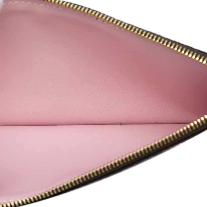 World Tour Pochette Felicie Zippé Insert Monogram Marron