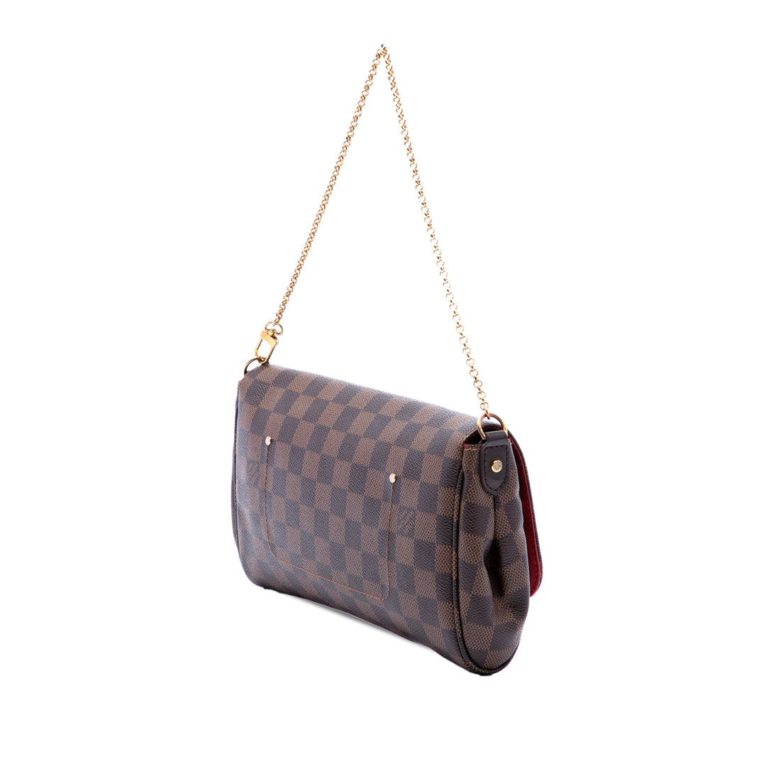Favorite MM Damier Ébène Marron