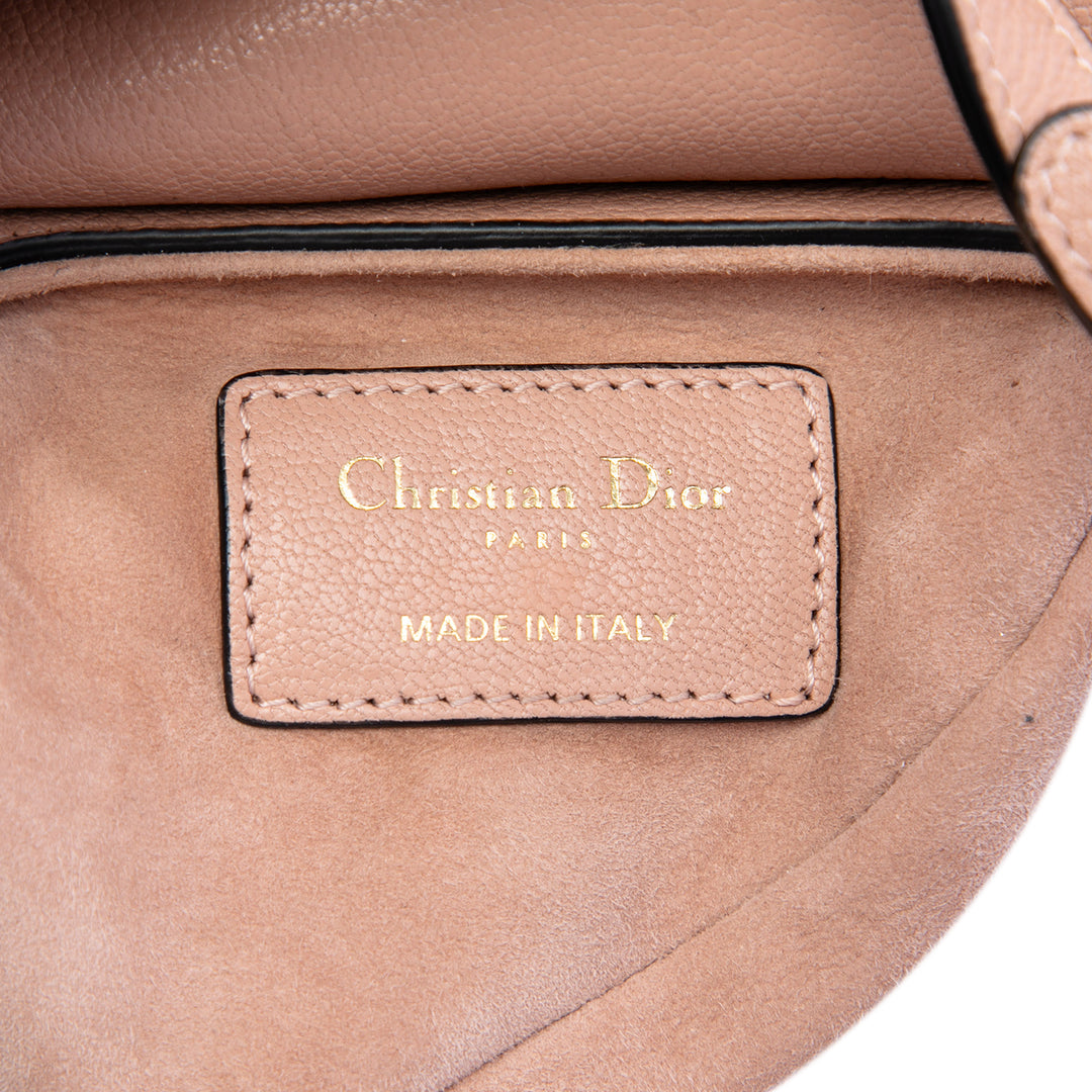 Dior Micro Cuir de chèvre Saddle Sac