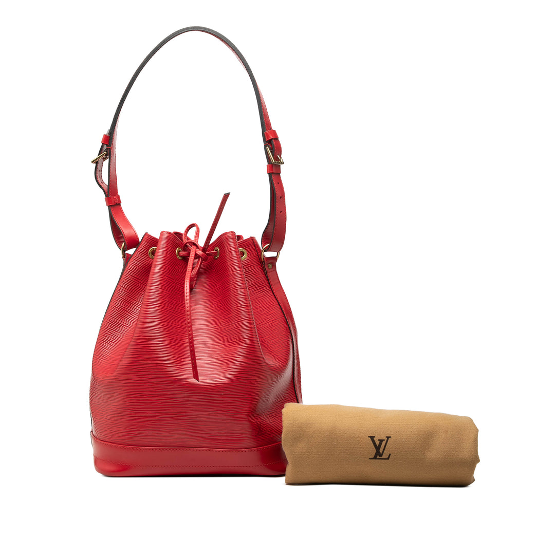 Louis Vuitton Noe GM Épi Rouge – vue 7 – GABY PARIS