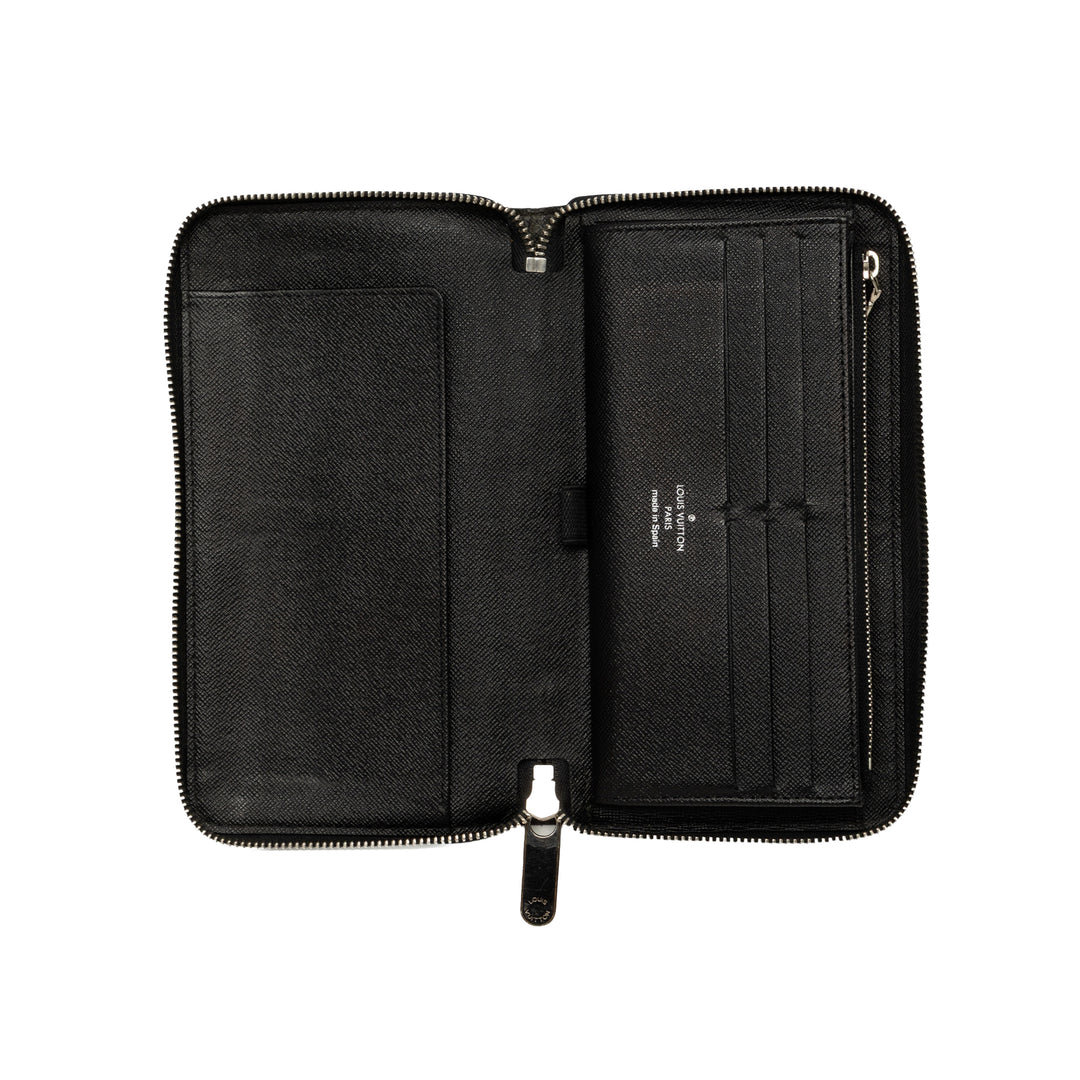 Louis Vuitton Zippy Portefeuille organisateur Damier Graphite Noir – vue 4 – GABY PARIS