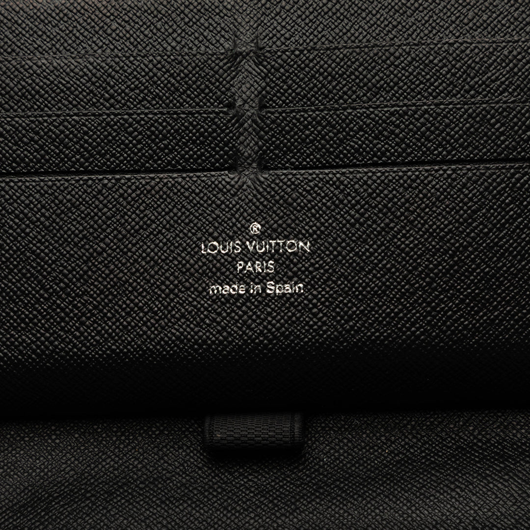 Louis Vuitton Zippy Portefeuille organisateur Damier Graphite Noir – vue 6 – GABY PARIS