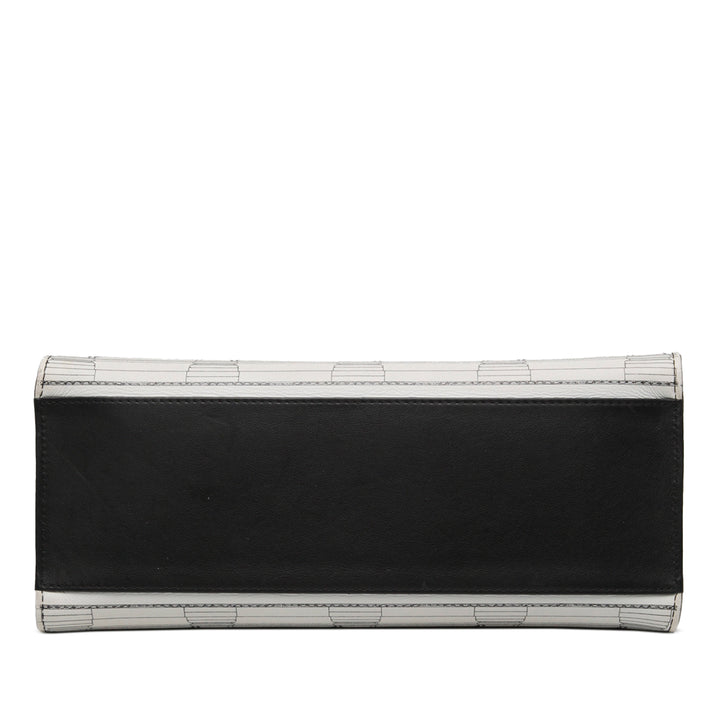 Louis Vuitton Sac à main Fornasetti Architettura OnTheGo MM Blanc – vue 3 – GABY PARIS