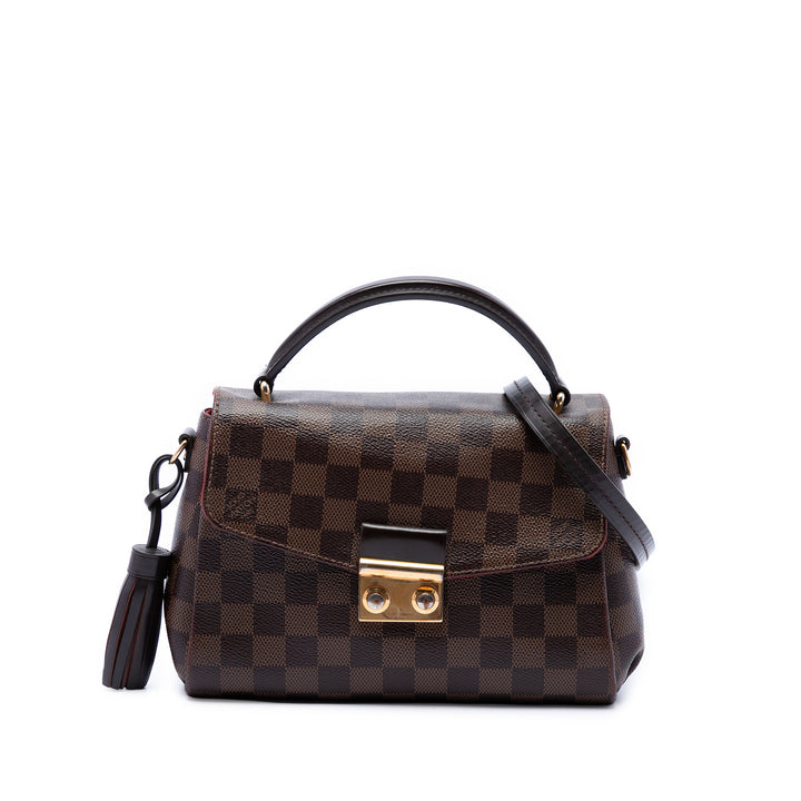 Croisette Damier Ébène Marron
