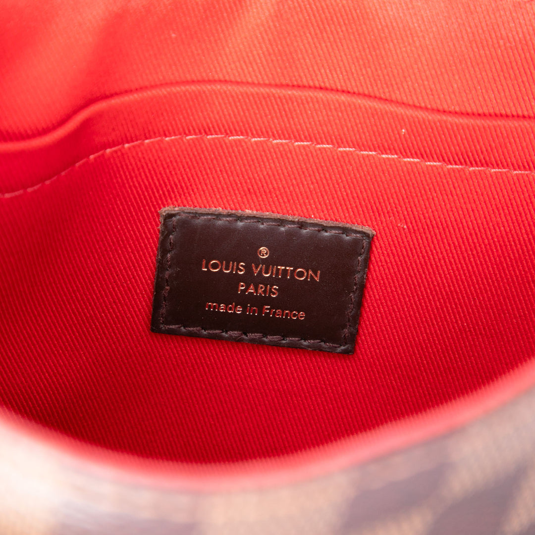 Croisette Damier Ébène Marron
