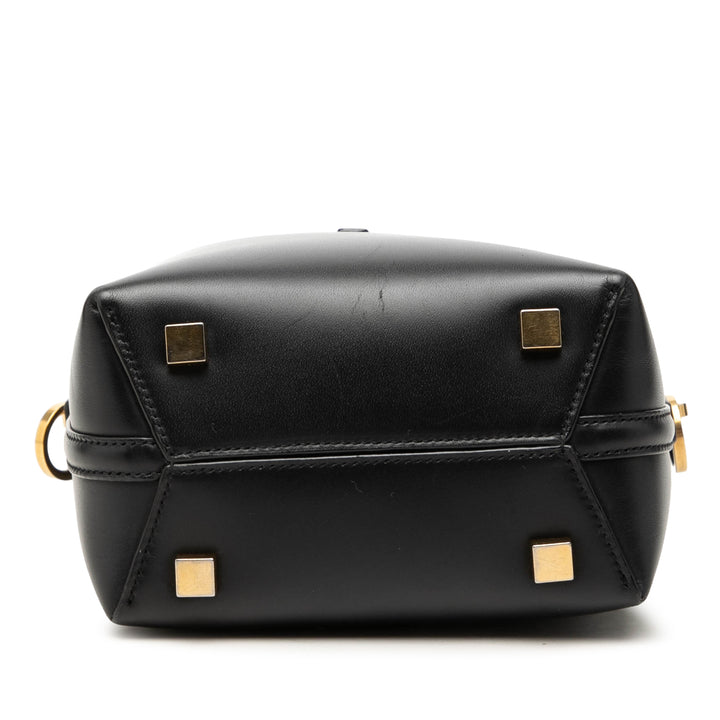 Saint Laurent brillant Le 37 Sac seau Mini Cuir de veau
