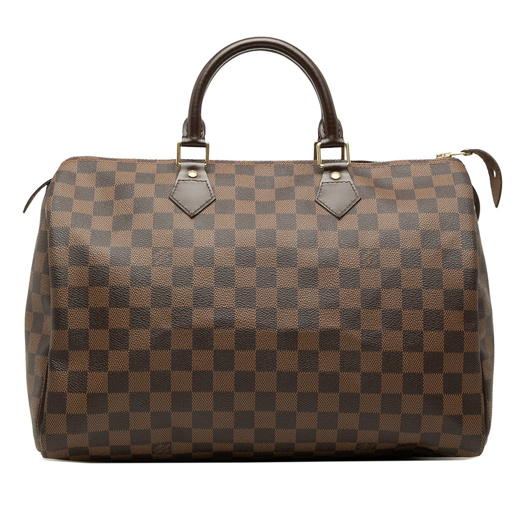 Speedy 35 Damier Ébène Marron