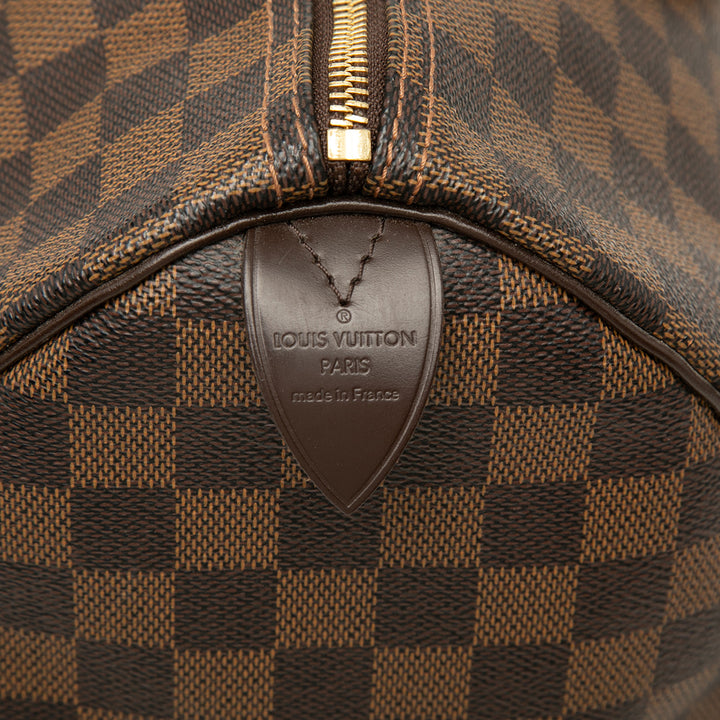 Speedy 35 Damier Ébène Marron