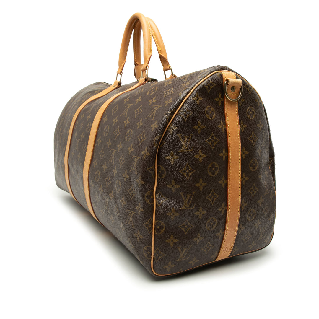 Louis Vuitton Monogram Keepall Bandouliere 55