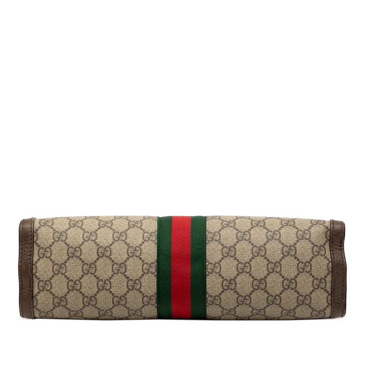 Gucci Medium GG Supreme Web Ophidia Chain Sac bandoulière – GABY PARIS Authentique