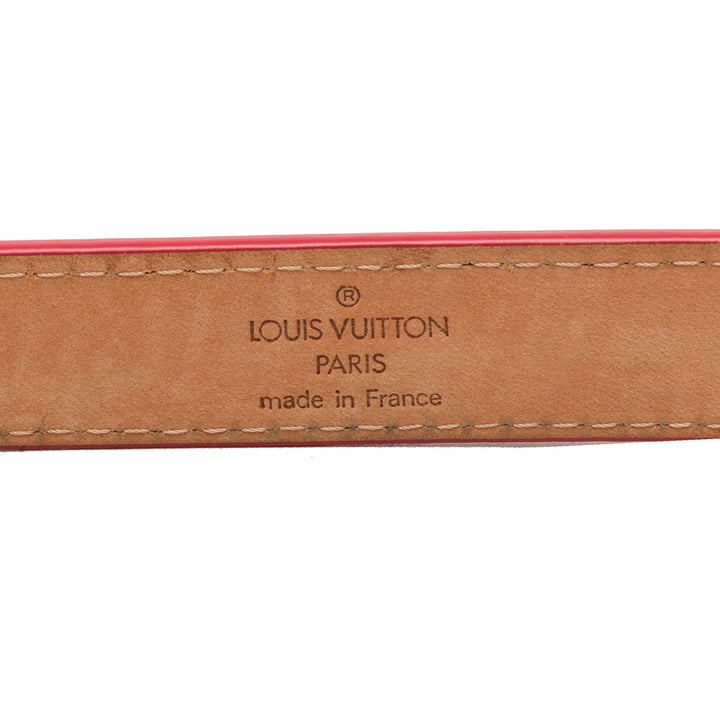 Ceinture Ceinture Cuir verni Monogram Rose