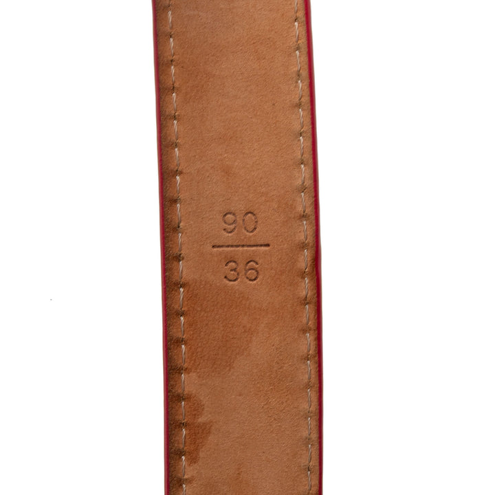 Ceinture Ceinture Cuir verni Monogram Rose