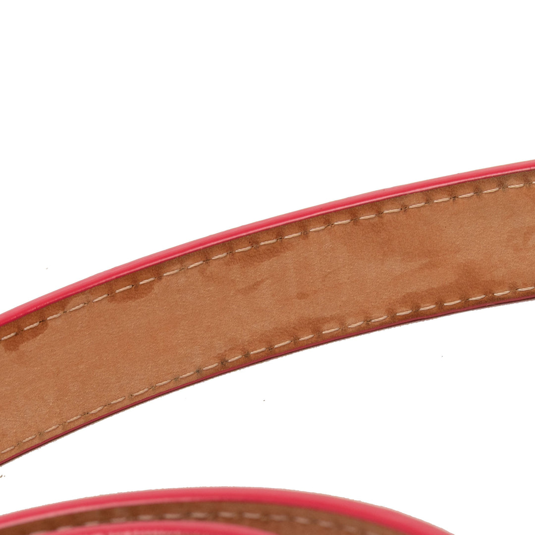 Ceinture Ceinture Cuir verni Monogram Rose