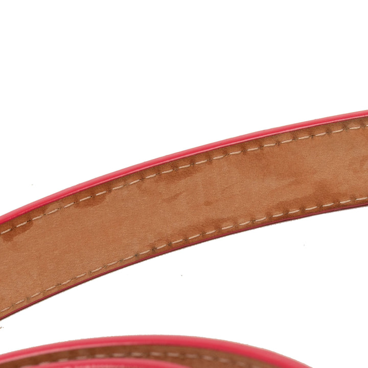 Ceinture Ceinture Cuir verni Monogram Rose