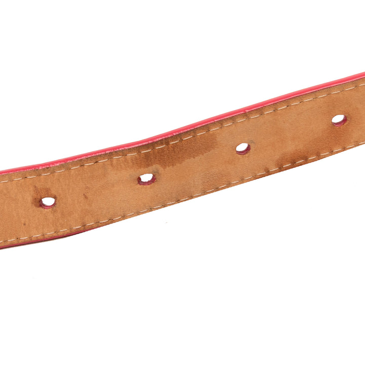 Ceinture Ceinture Cuir verni Monogram Rose