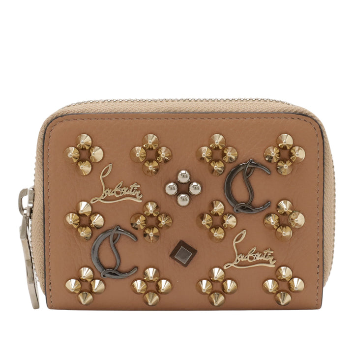 Christian Louboutin clouté Panettone Porte-monnaie Cuir