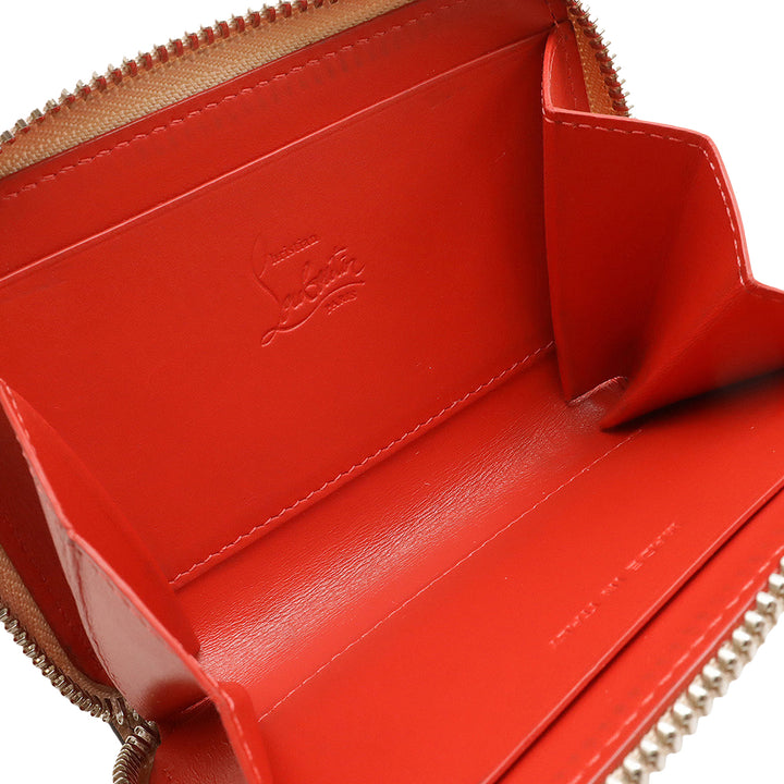 Christian Louboutin clouté Panettone Porte-monnaie Cuir